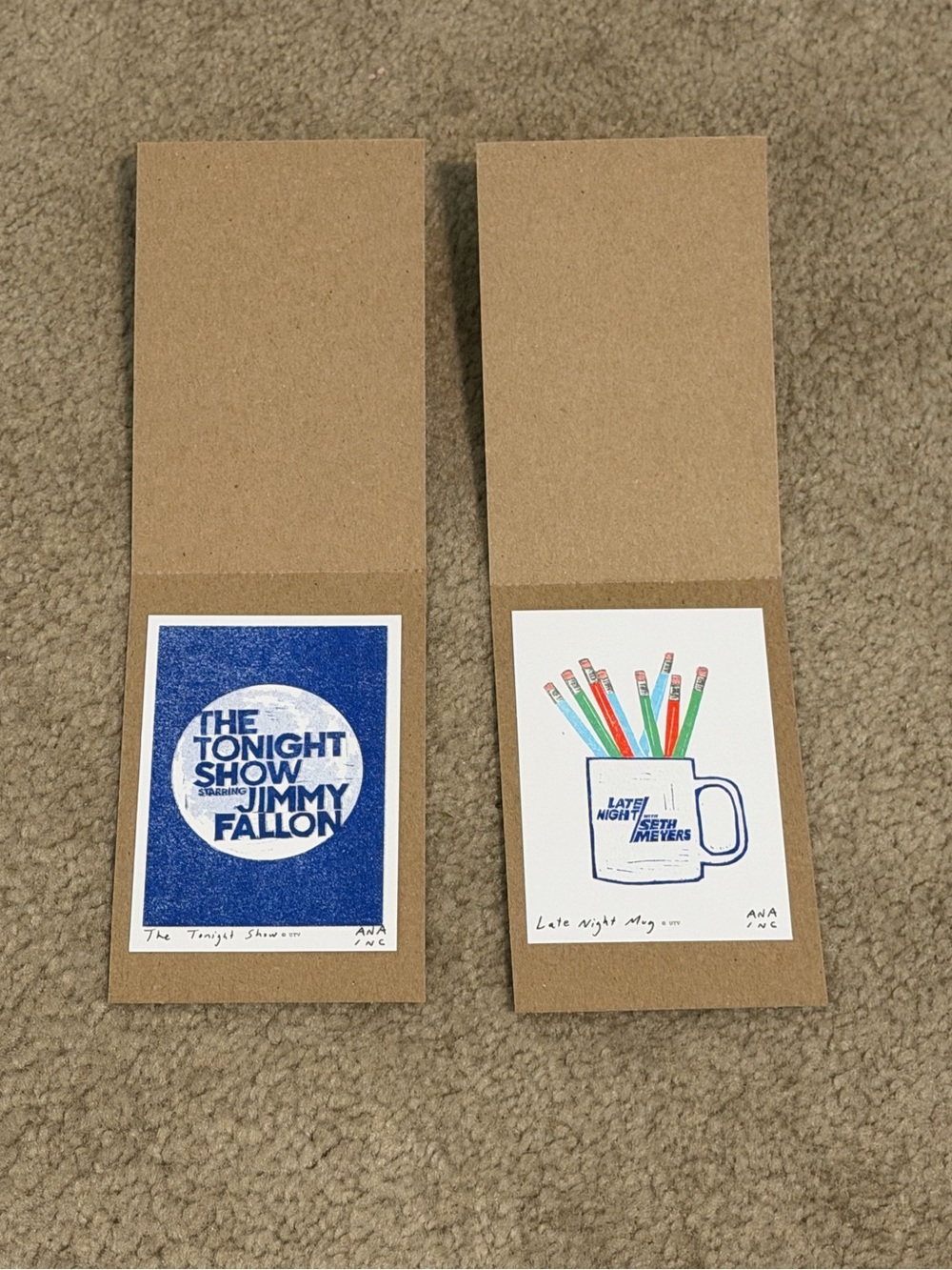 Inciardi Prints — Tonight Show & Late Night @ NBC Studios